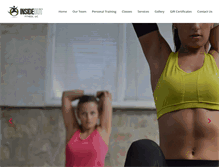 Tablet Screenshot of insideoutfitnessstudio.com